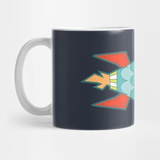 Spaceship Cat Mug